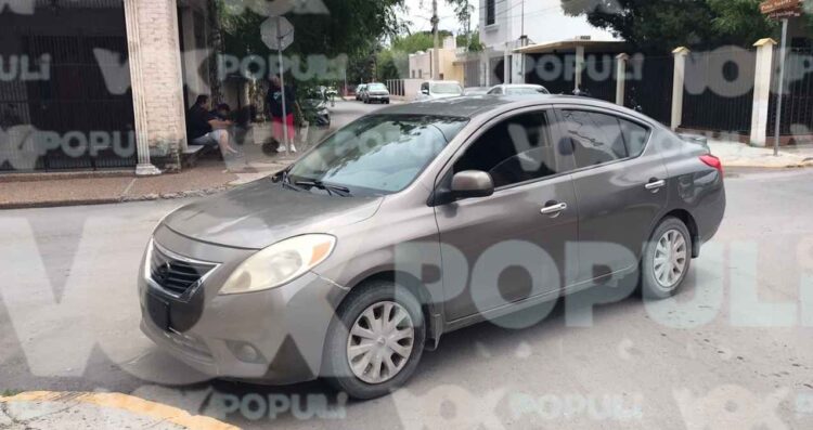 Choque por omisión de alto deja una mujer lesionada en Ciudad Victoria, Tamaulipas